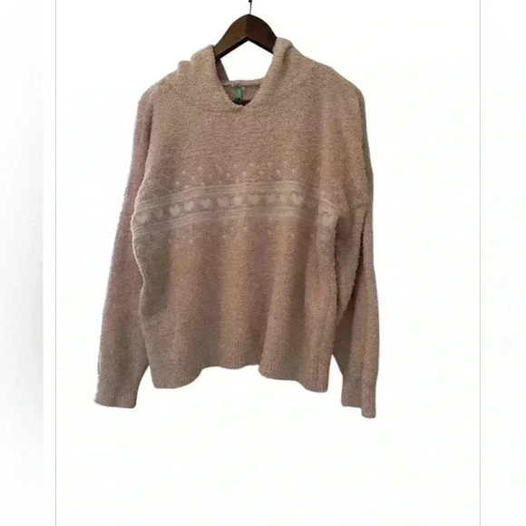 Women’s Honeydew Intimates Peachy Pink embroider heart hoodie size Medium - Picture 3 of 7